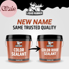 Color Roof Sealant- Elastomeric Waterproof Coating For Flat  Low-slope   Metal R