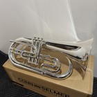 King 1130sp Marching Euphonium - Silver-plated Used