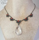 Phantom Of The Opera Necklace  With Stage Used Bead From Chandelier Unique