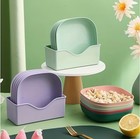 Wheat Straw Plates Snack Plates Small Plates For Dessert Set Of 10 W holder