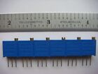 Lot Of 12 Pieces 25-turn 20k-ohm Bourns Trimpots 3296w-1-203 -- New And Unused