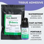 Liquivet 2 Second Rapid Tissue Adhesive Glue  3g Bottle  6 Applicators  2 pack