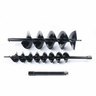 52cc Gas Powered Post Hole Digger Earth Auger Borer Fence Ground W  2 Drill Bits