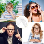Smarttop 1 0mm Eyeglass Nose Pads 20 Pairs Stick On Silicone Anti-slip Adhesive