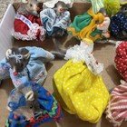 Real Fur Vintage German Mice Collection Girl Mice Adorable Lot Of 22