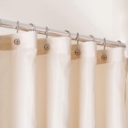 Lush Decor Terra Shower Curtain Single 72 w X 72 l  pack Of 1   Beige   Ivory 