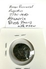 Roman Provincial Ae Coin Augustus 27 Bc-14 Ad Alexandria Priests Plowing Oxen