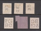 Norway   Perfinned Stamps   b D  And  b G   Co 