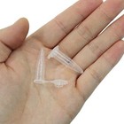 500 Pcs Microcentrifuge Tubes 0 5ml Leak-proof Snap Caps Clear Graduated Scal