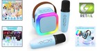 Ultimate Kids Karaoke Machine With Spectacular Led   Voice Effects  Perfect Gift