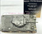 Wwii Sherman Tank-w showcase   Data Card  Adult Collector diecast Metal