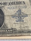 1923  1 One Dollar    horse Blanket    Silver Certificate Large Size Note