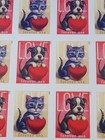 Brand New 100 Stamps Love Puppies Kittens 2023
