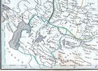 1835 Bradford Map Northern Asia Siberia Russia China Mongolia Arctic Ocean