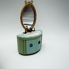 Vintage Ideal Petite Princess Dollhouse Vanity Sink With Mirror Dollhouse 1 16