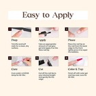 Nail Glue For Nail Tips Gel Polish Soak Off Uv   Led Wipe Free Top Coat 15ml          