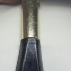 Horse Head Handle Shoe Horn Black W  Metal Collar Marked Japan