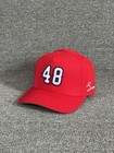 Mitchell   Ness Montreal Canadiens  48 Snapback Red Curved Brim Hat