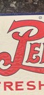 Vintage Double Dot Pepsi Cola Tin Tacker Sign 1930 Drink Pepsi 5   Refreshing