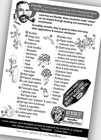 Silver Magic Whips Miniature Craft Material  5 Sizes X2  Free Ship Worldwide  