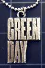 Green Day Necklace Stainless Ball Chain New Vintage 2005 Pendant American Idiot