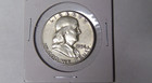 Au 1956-p Franklin Silver Half Dollar About Uncirculated Philadelphia Mint 73024