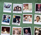 Lot Of 30 Tv movie Random Makeup Continuity Polaroid Photos