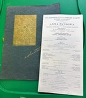 Anna Pavlowa Legend Don Quixote 1924-25 Ballet Program