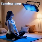 45w Uv Face Tanning Lamp 460nm 144pcs Blue Light Lamp Solarium Tanning Skin