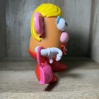 Mrs Potato Head Karen Figure W Accessories  Blonde Hair Red Lips Earrings Purse