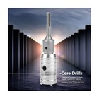 Core Drill Bit Set  10pcs Concrete Hole Saw Kit Sds Plus Extens    Fast Usa Ship