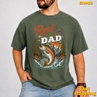 Reel Cool Dad Fishing Shirt Vintage Retro Fathers Day Gift For Men