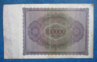 1923 Germany Circulated 100000 Mark Banknote