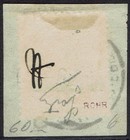 British Levant 1893 Qv Provisional 40 Paras On   d Used On Piece Expertised