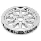 Chrome 70 Tooth 1-1 8 Rear Pulley For Harley Dyna Low Rider Street Bob Fxdwg