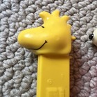 Vintage Peanuts Charlie Brown  Snoopy  Woodstock Pez Dispenser Lot