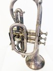 Antique Lehnert Philadelphia American Standard Cornet Engraved Brass W bach Mp