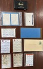 Vintage Gulf Oil Advertising Ephemera Lot 10pc Ink Blotters Calendar 1940-70s