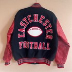 Game Men s Wool Varsity Jacket John Eastchester Football Size M