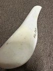 Vintage Velo Freestyle Vl-110 Bmx Racing Seat Saddle White Old School Nos