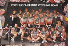 1990 7-eleven Pro Cycling Team Poster 16 5  X 20  Phinney Hamsten Tomac Bob Roll