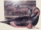 Elmer Crowell Preening Widgeon Decoy Artwork Le 210 800 Ducks Unlimited Rare