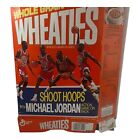 Wheaties Michael Jordan With Shoot Hoops Game On Back Empty Flattened Cereal Box