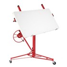 16ft Drywall Lift Plasterboard Sheetrock Hoist Lifter Carrier Safety Lock Red