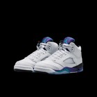 Nike Air Jordan 5 Retro Og  gs  Shoes White Emerald Grape Hq7980-100 Multi Sizes