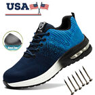 Mens Work Boots Steel Toe Safety Shoes Indestructible Sneakers Lightweight Shoes