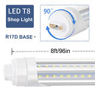 T8 8ft R17d Ho Led Tube Light 8  Led Bulbs 65w 45w 8foot Led Shop Light 6000k