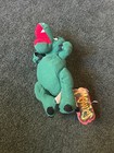 Vintage Meanies Series 1 Boris The Mucousaurus Plush Beanie New W  Tag