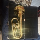 Essential Elements Bb Baritone Horn 3-piston Lacquer Brass W  Case