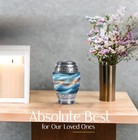 Abstract Large Cremation Urn For Ashes Funeral Urns For Ashes Adult 3 Inch